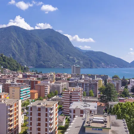 Casa Taddei With Terrace View & Parking - Happy Appartement Lugano
