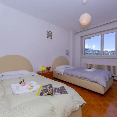 Casa Taddei With Terrace View & Parking - Happy * Lugano