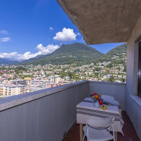 Appartement Casa Taddei With Terrace View & Parking - Happy Lugano